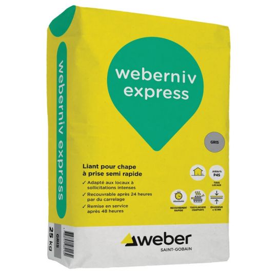 WEBERNIV EXPRESS Liant 25KG (WEBER.NIV EXPRESS)
