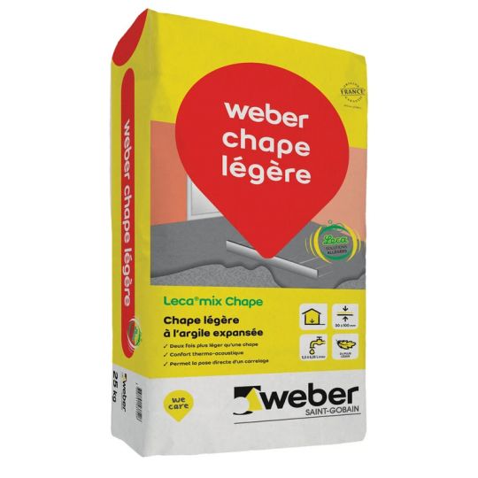 WEBER CHAPE LÉGERE 25KG