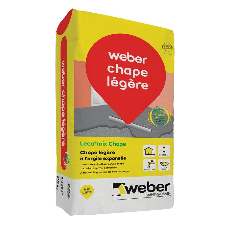 WEBER CHAPE LÉGERE 25KG