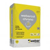 WEBERCOL CHRONO - GRIS - 25KG (WEBER.COL CHRONO)