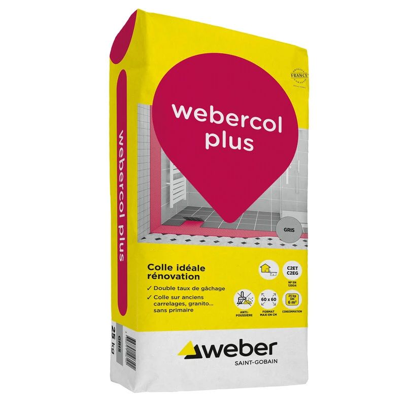 WEBERCOL PLUS 25KG (WEBER.COL PLUS)