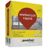 WEBERCOL RAPID - GRIS - 25KG (WEBER.COL RAPID)