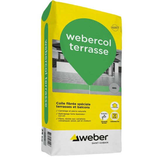 WEBERCOL TERRASSE 25KG (WEBER.COL TERRASSE)