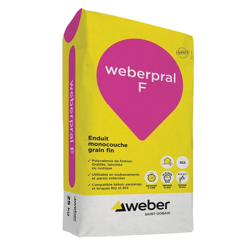WEBERPRAL F 25KG (WEBER.PRAL F)