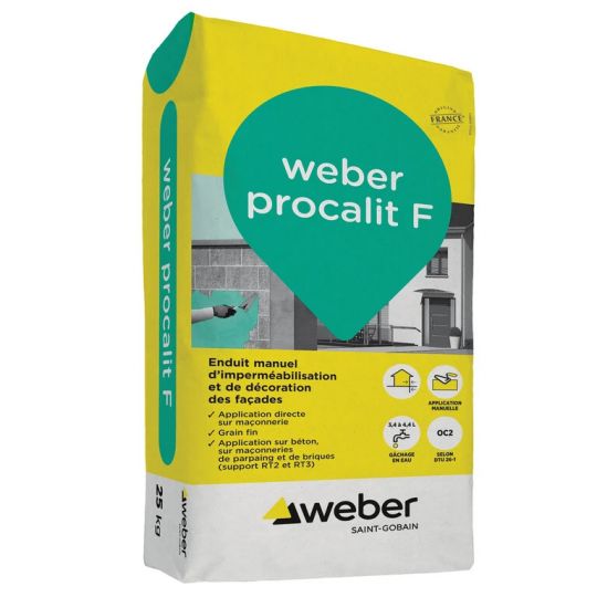 WEBERPROCALIT F 25KG (WEBER.PROCALIT F)
