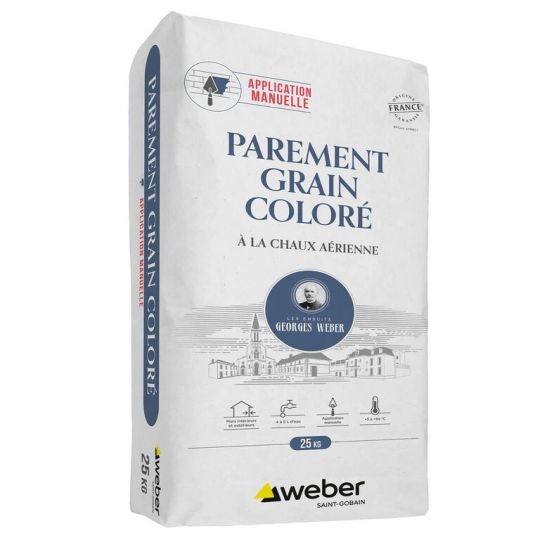 WEBER PAREMENT GRAIN COLORÉ 25KG