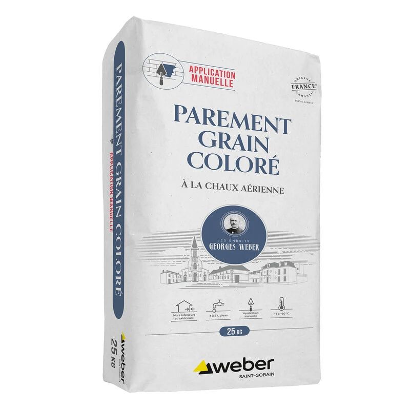 WEBER PAREMENT GRAIN COLORÉ 25KG