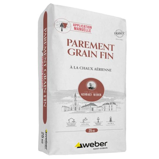 WEBER PAREMENT GRAIN FIN 25KG (WEBER.CAL F)