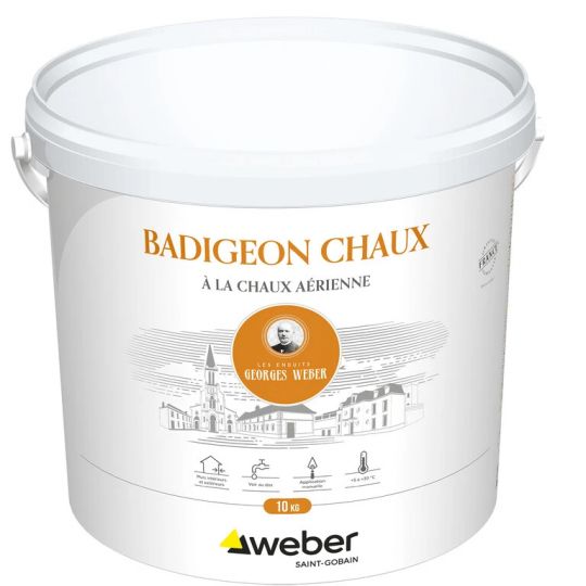WEBER BADIGEON CHAUX 10KG (WEBER.PRODEXOR K)