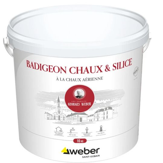WEBER BADIGEON CHAUX ET SILICE 10KG (WEBER.PRODEXOR K+S)