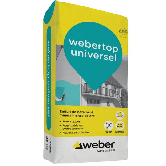 WEBERTOP UNIVERSEL 25KG