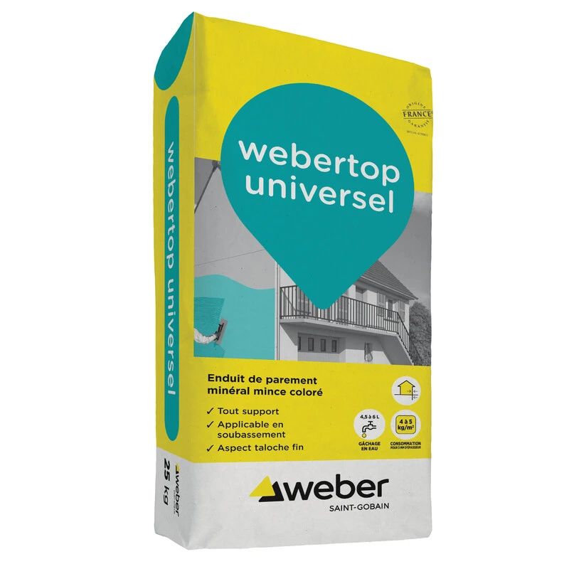 WEBERTOP UNIVERSEL 25KG